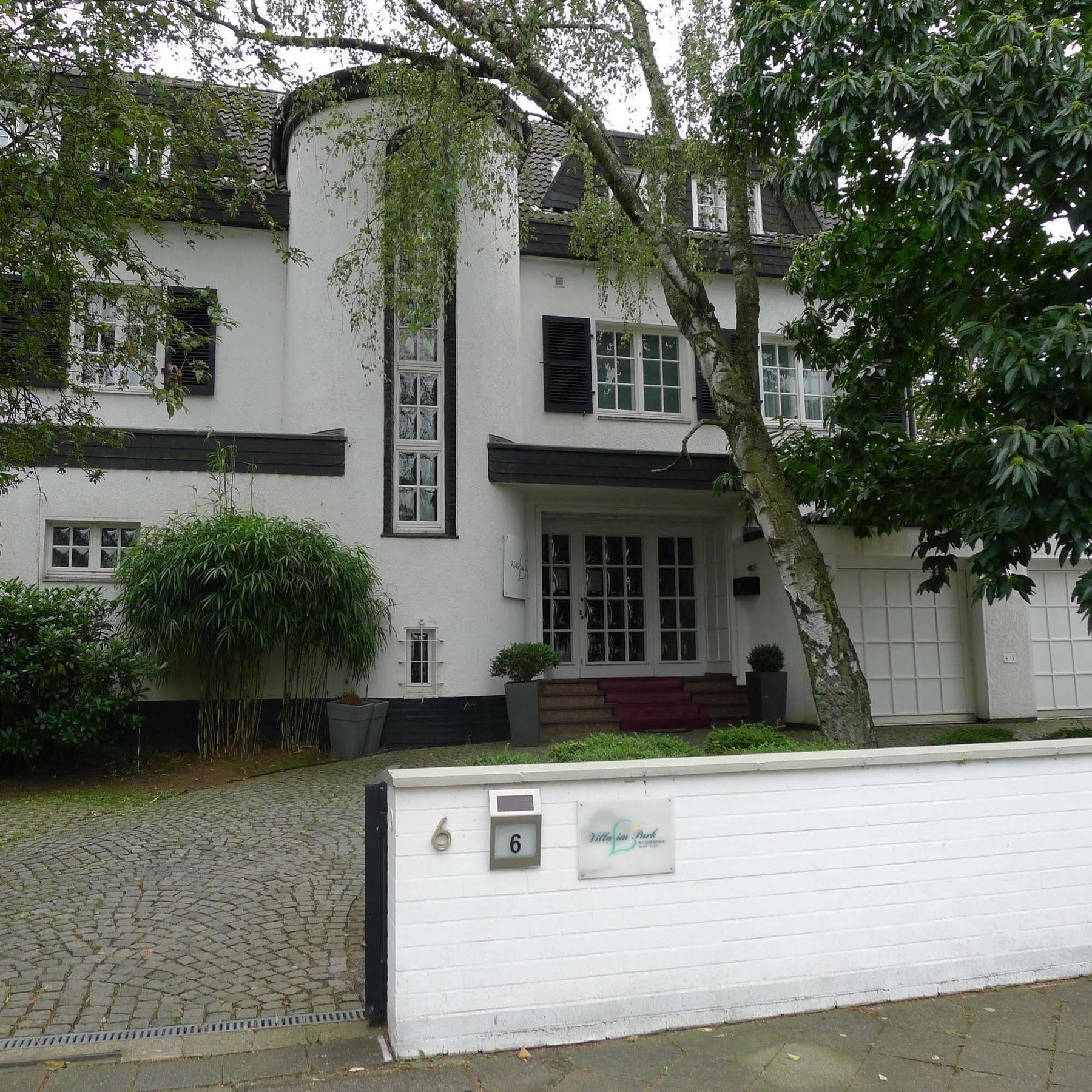 Hotel Villa Im Park Düsseldorf Exterior foto
